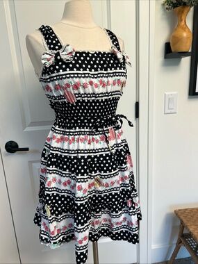 Vintage 2011 BODYLINE Sweet Macaron Lolita JSK Jumper Skirt Dress up to size M L